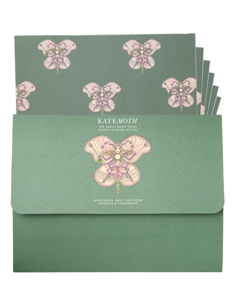 KateMoth moth deterrent drawer liners Roadscents Limited